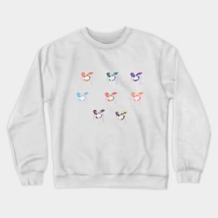 LGBTQIA Bunny mushroom Crewneck Sweatshirt